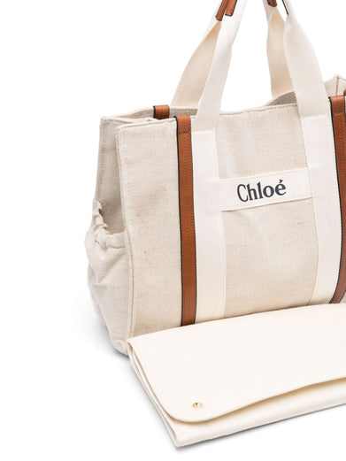 Logo changing bag