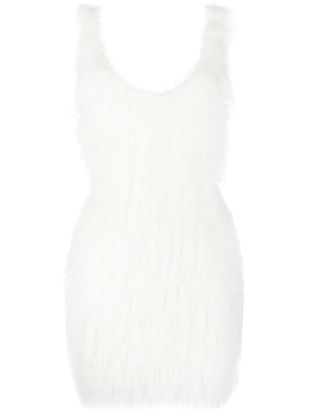 Fluffy Knit Dress