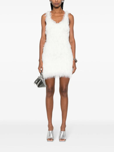 Fluffy Knit Dress