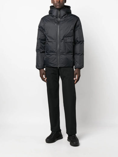 Metropolis Series Baffled Hooded Down Jacket