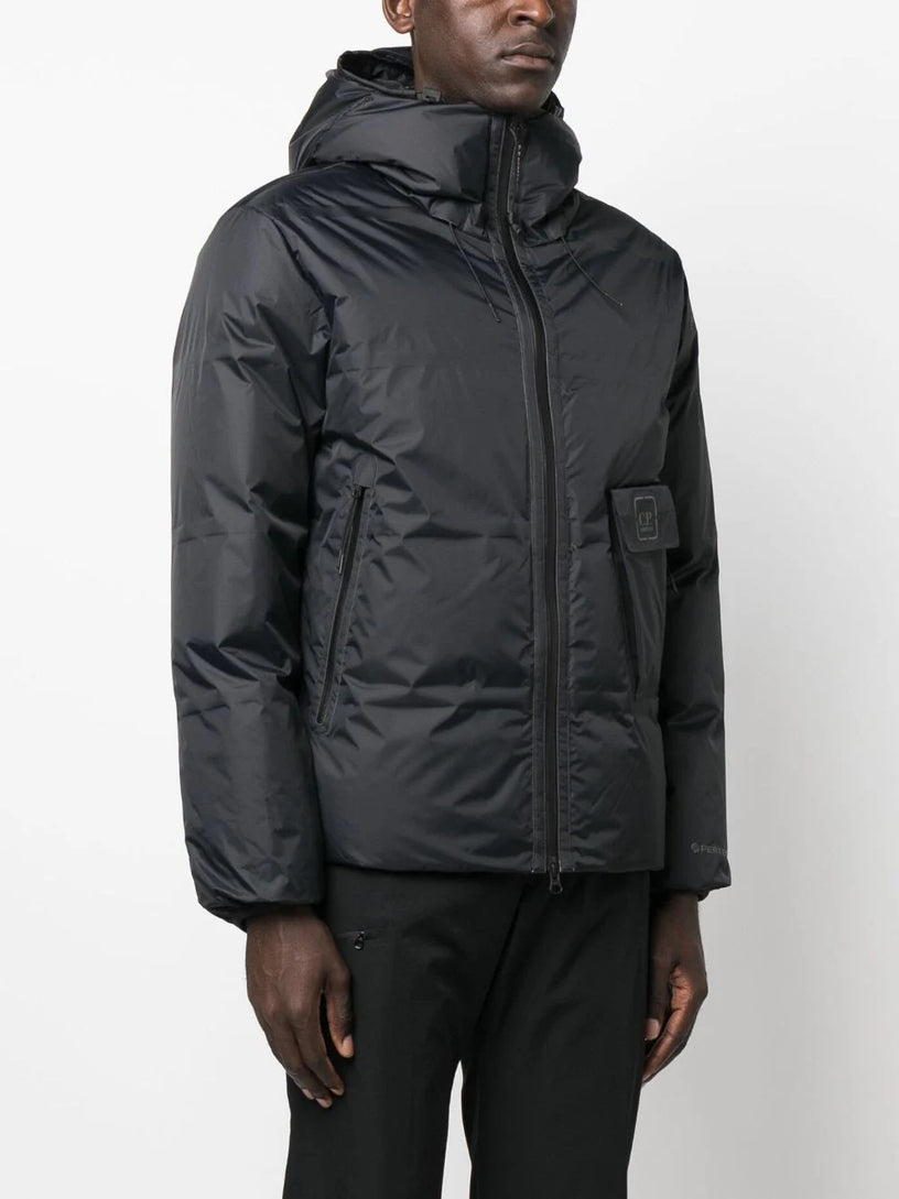 Metropolis Series Baffled Hooded Down Jacket
