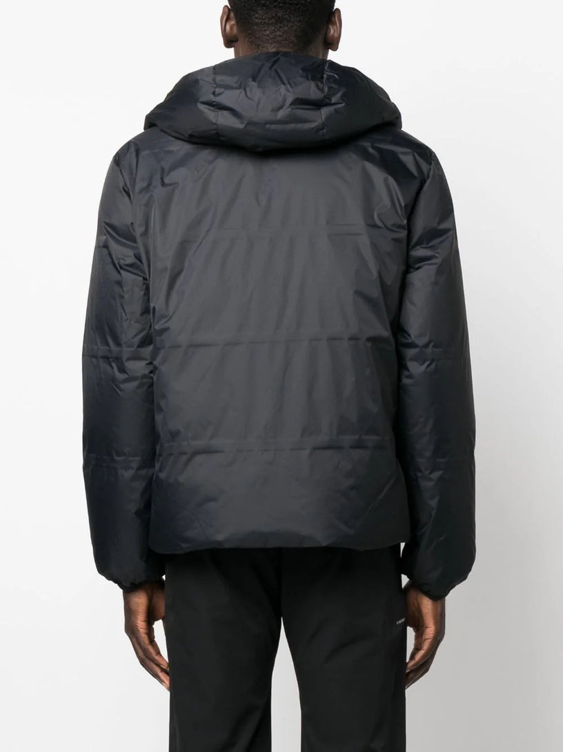 Metropolis Series Baffled Hooded Down Jacket