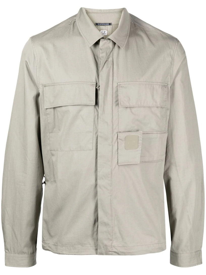 Metropolis Series Gabardine Pocket Shirt