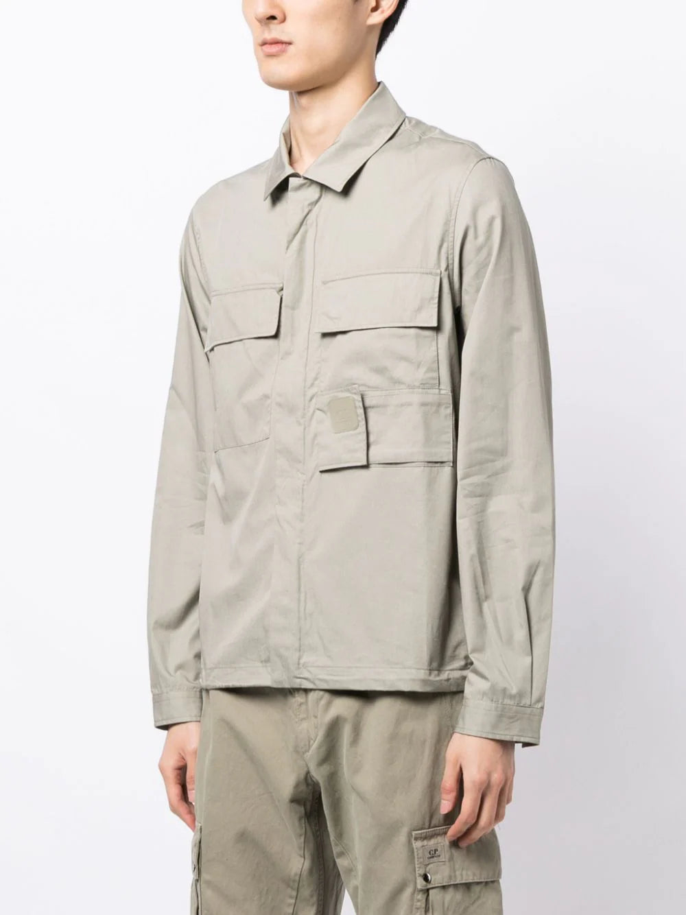 Metropolis Series Gabardine Pocket Shirt