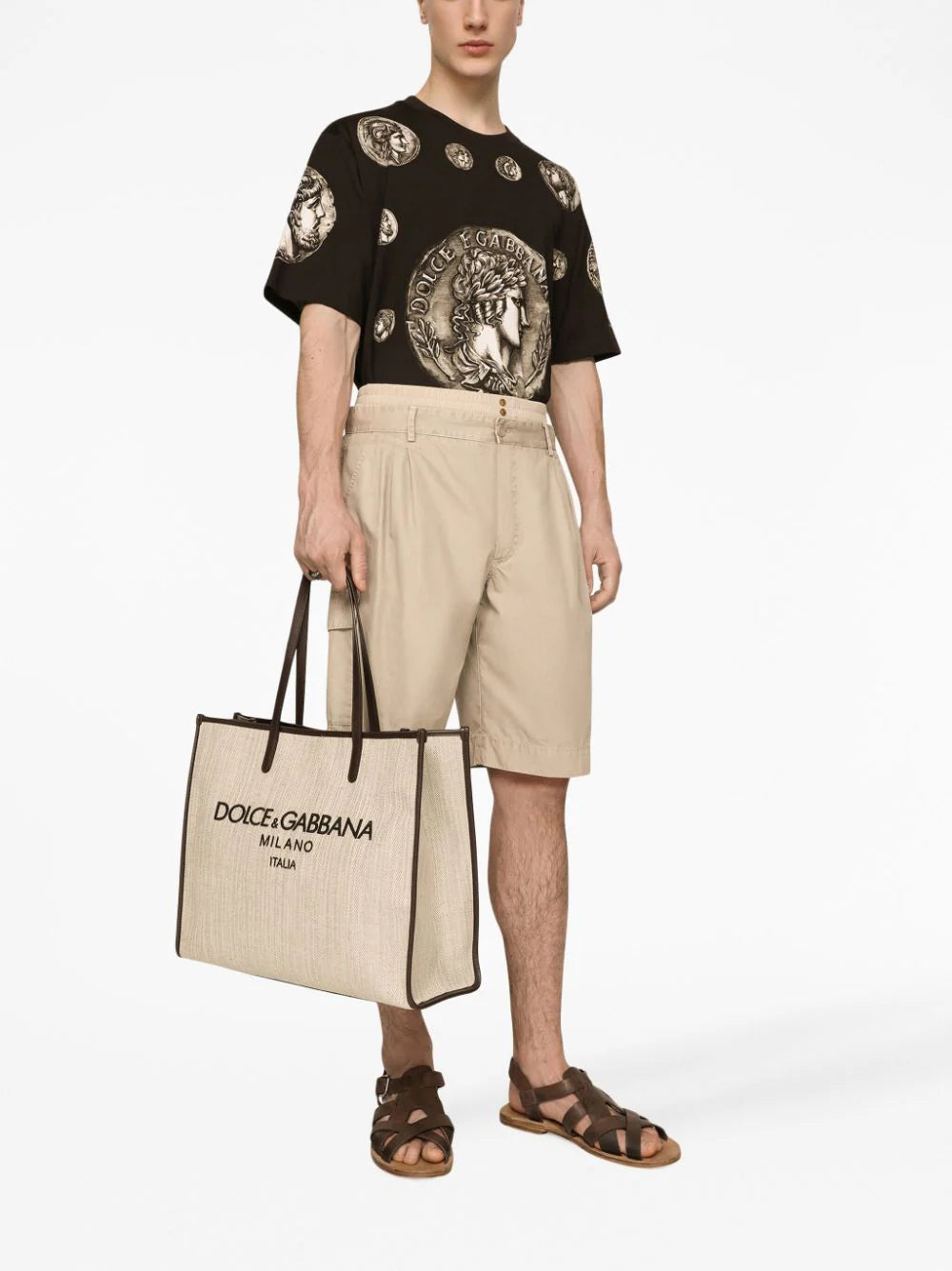 Large shopper with logo