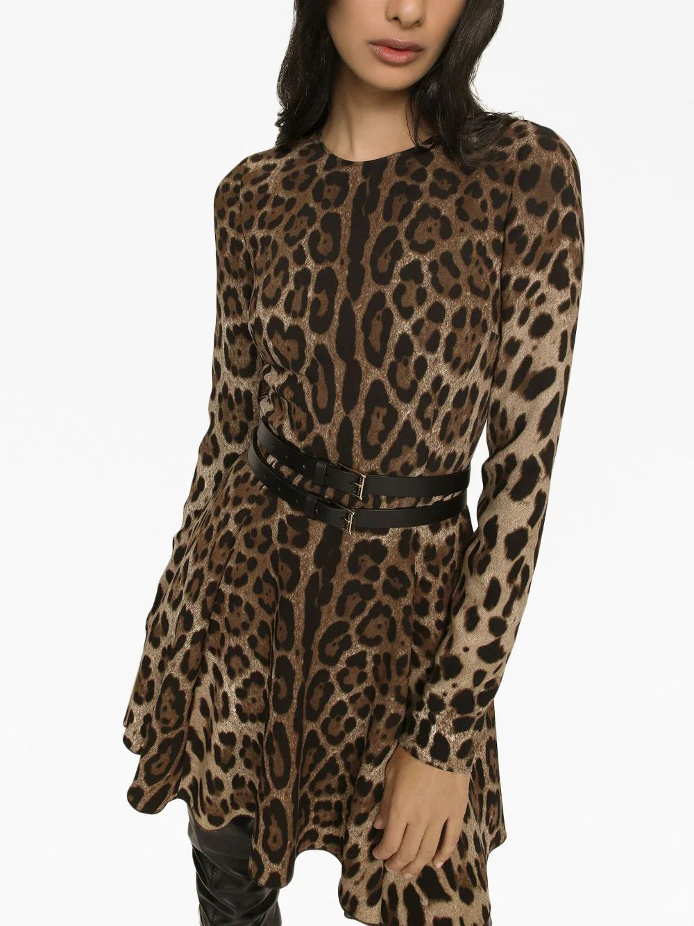 Leopard mini dress