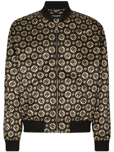 Logo bomber jacket