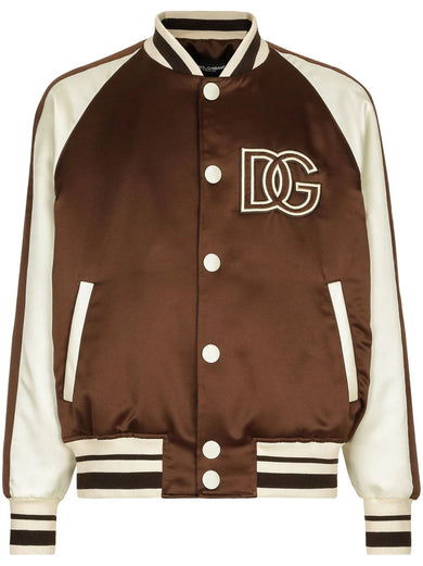 Jacket with DG appliqué