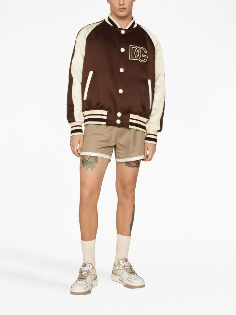 Jacket with DG appliqué