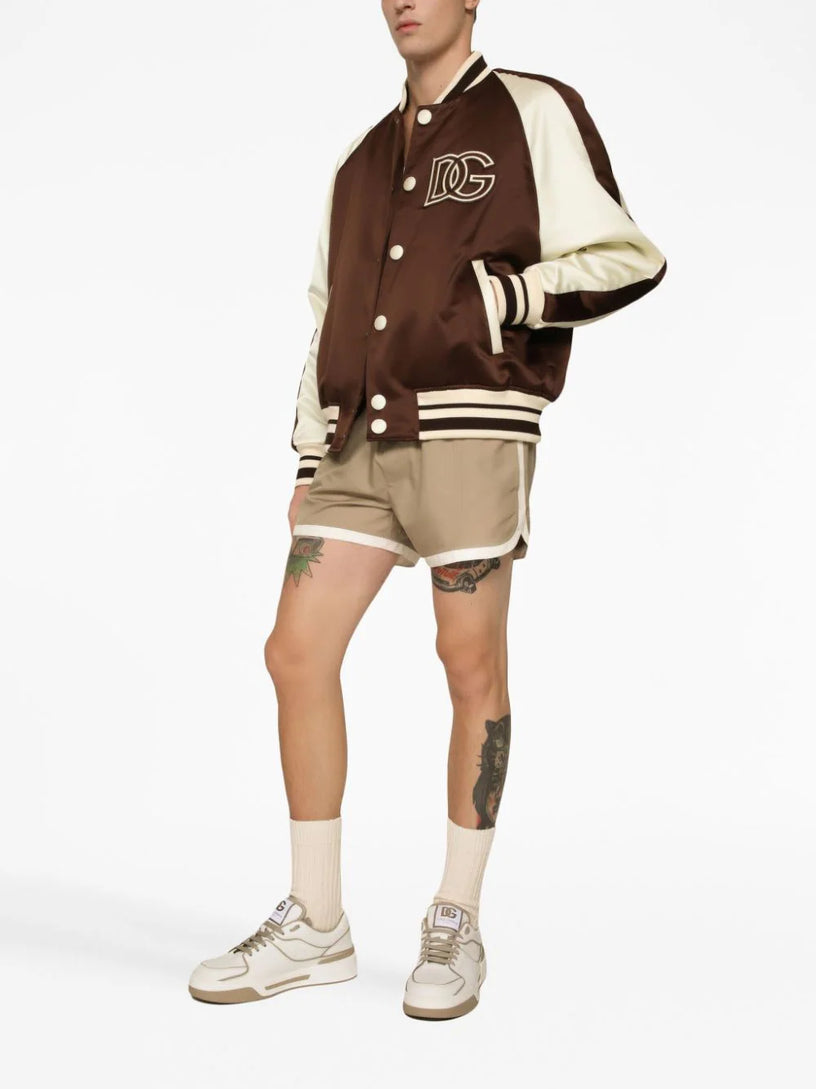 Jacket with DG appliqué