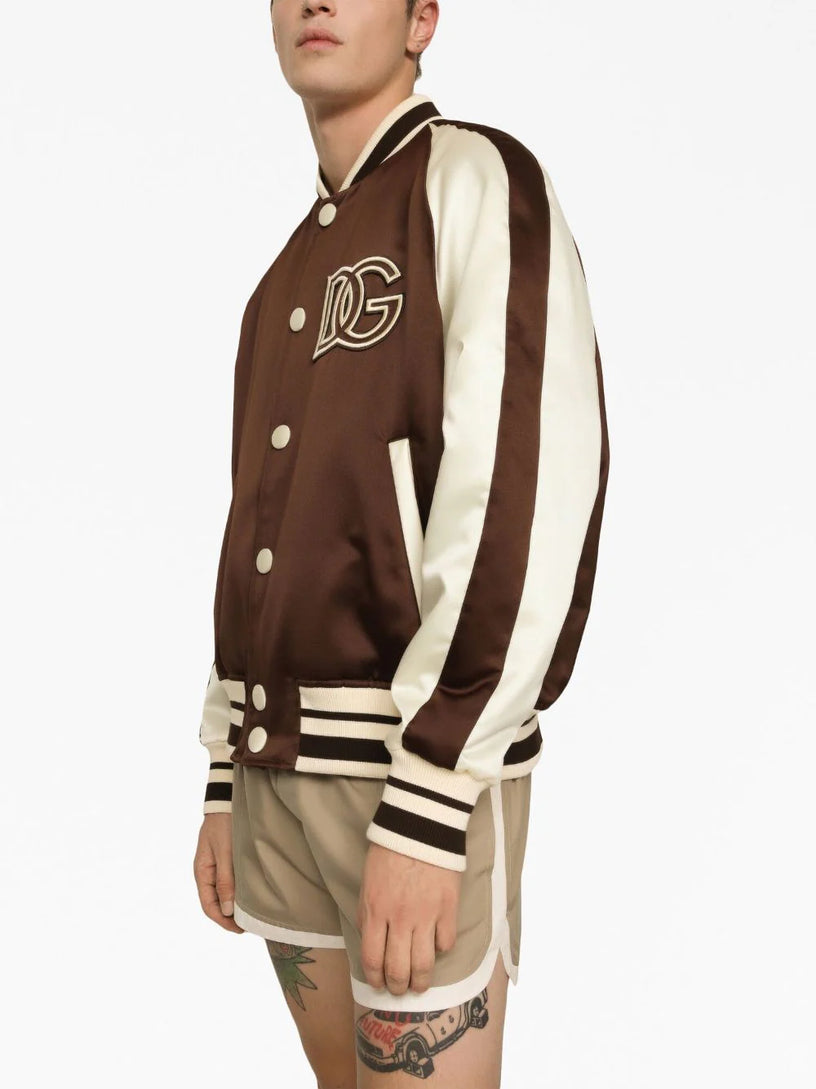 Jacket with DG appliqué