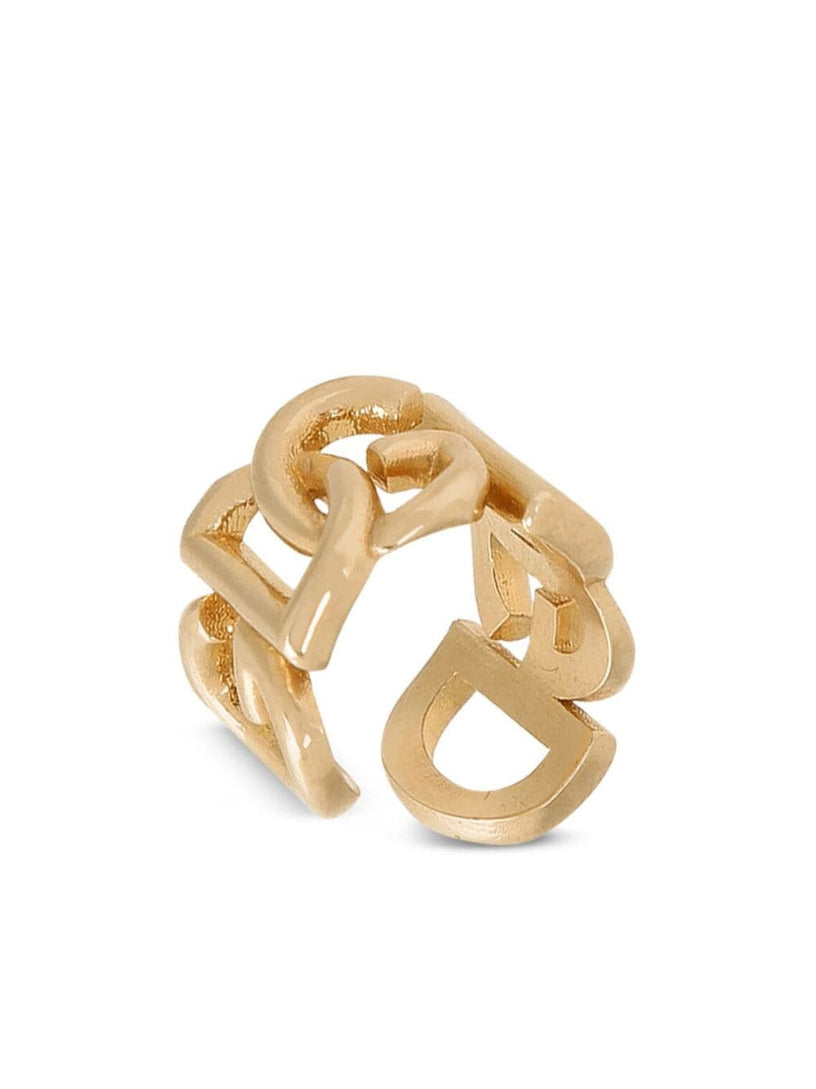 Ear cuff earrings with DG logo