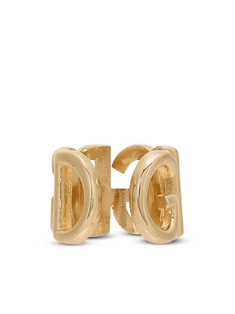 Ear cuff earrings with DG logo