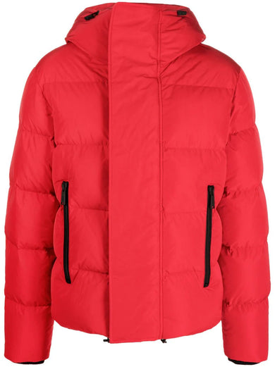 Logo down jacket