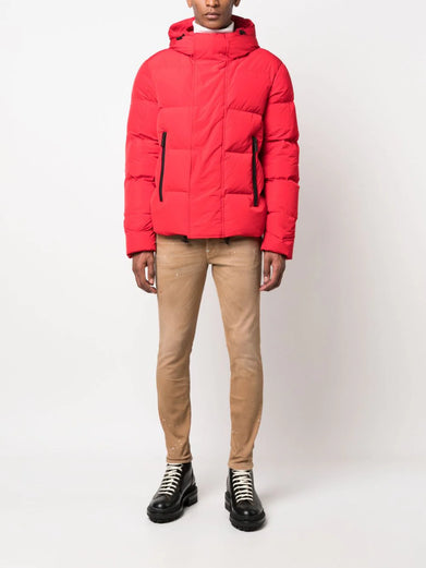 Logo down jacket