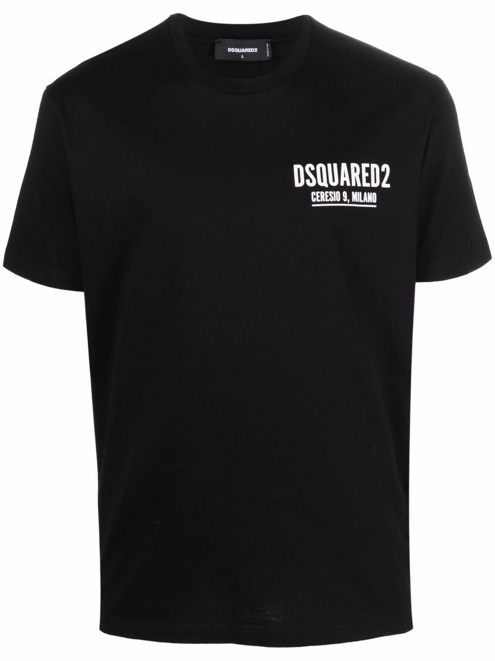 Mini Logo Ceresio 9 T-Shirt DSQUARED2 Nero | Grifo210