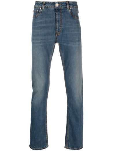 Jeans with Pegaso logo