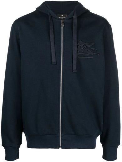 Hooded sweatshirt with logo
