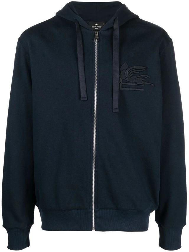 Hooded sweatshirt with logo