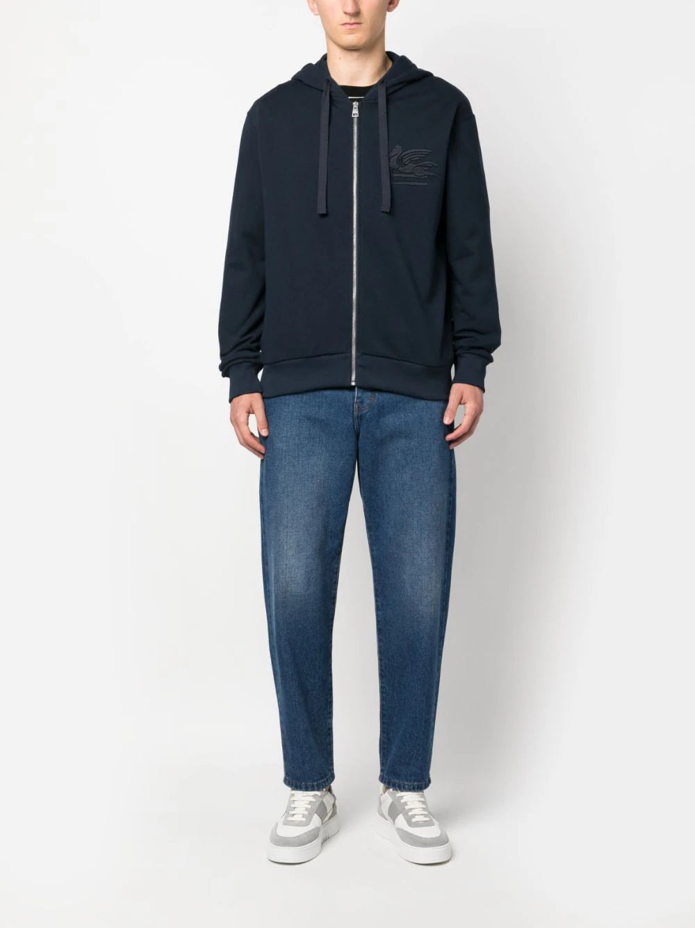 Hooded sweatshirt with logo