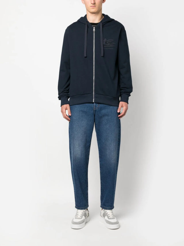 Hooded sweatshirt with logo