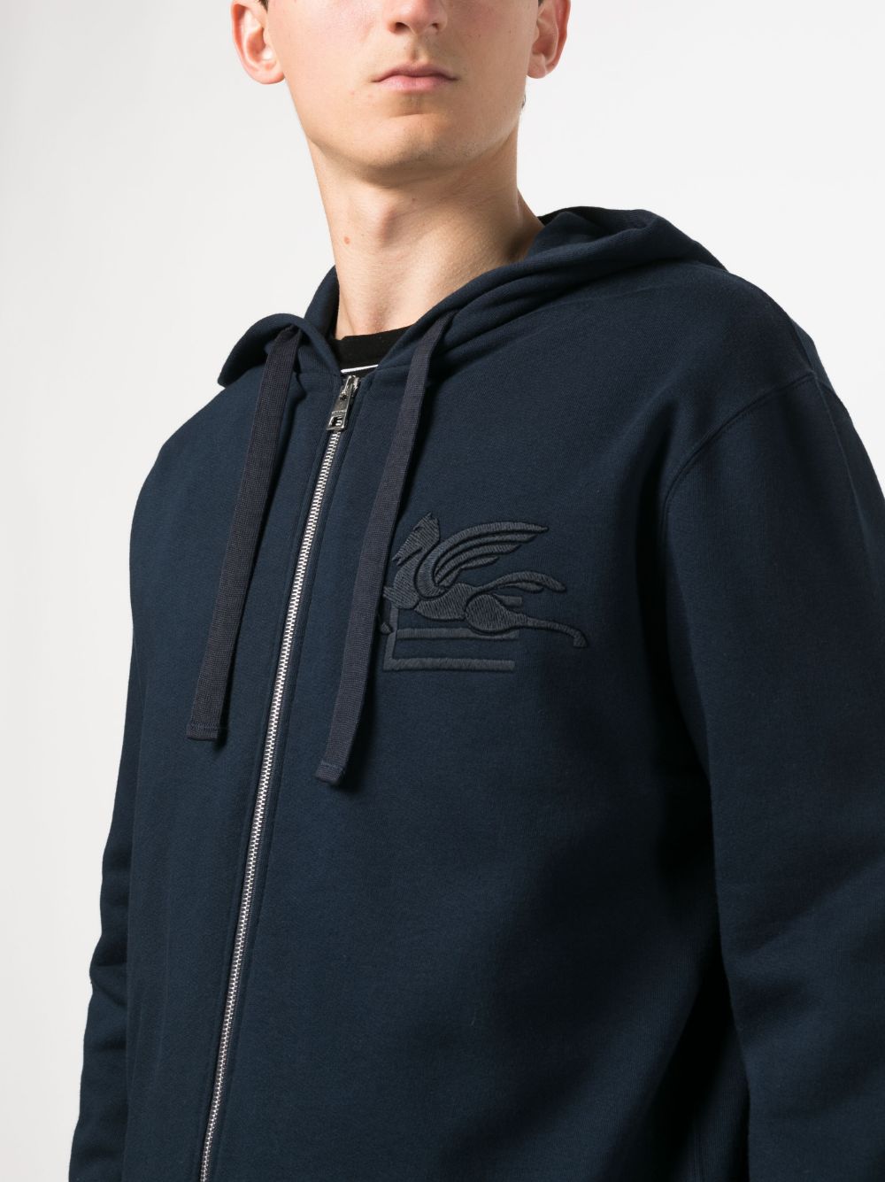 Hooded sweatshirt with logo