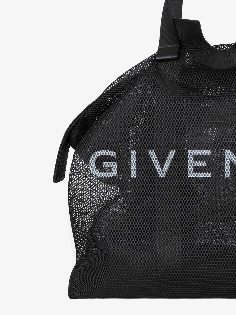 Large G-Shopper tote bag in mesh