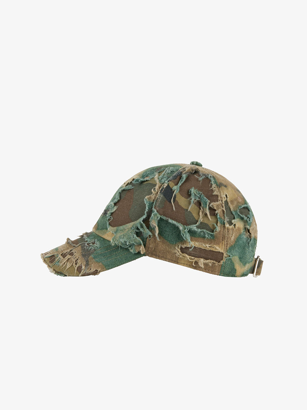 Givenchy camo destyoed ball cap