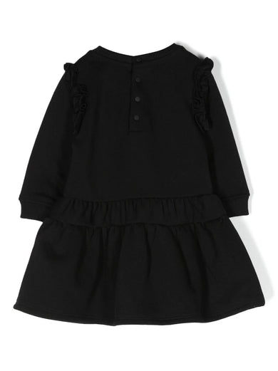 Logo print dress