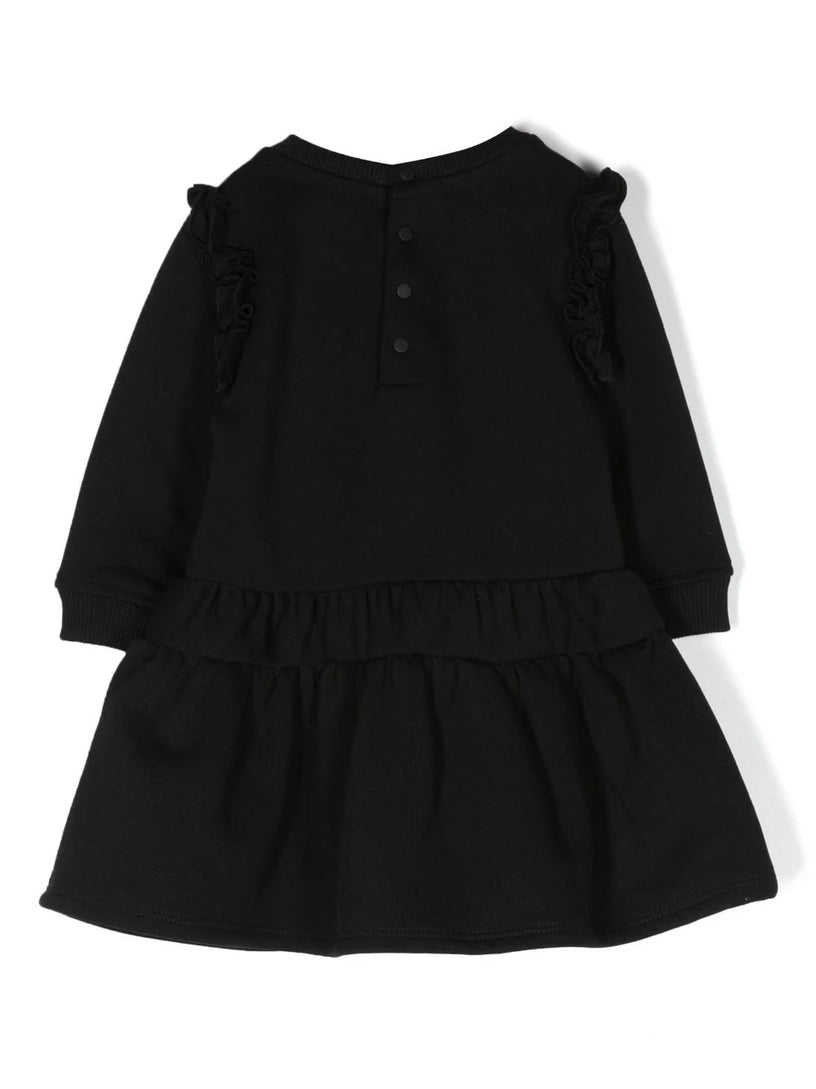 Logo print dress
