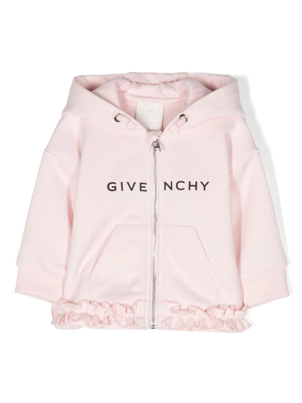 Logo-print hooded jacket