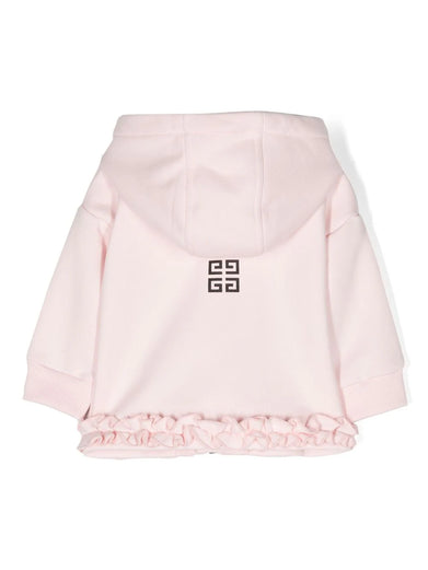 Logo-print hooded jacket