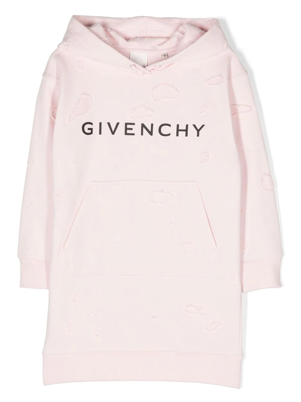 Logo-print hooded dress