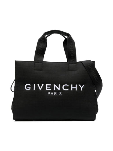 Logo-embroidered 4G-jacquard changing bag