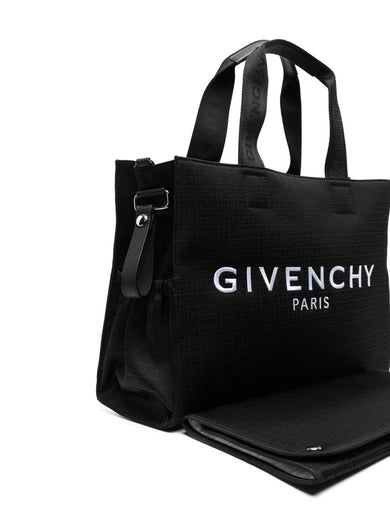 Logo-embroidered 4G-jacquard changing bag