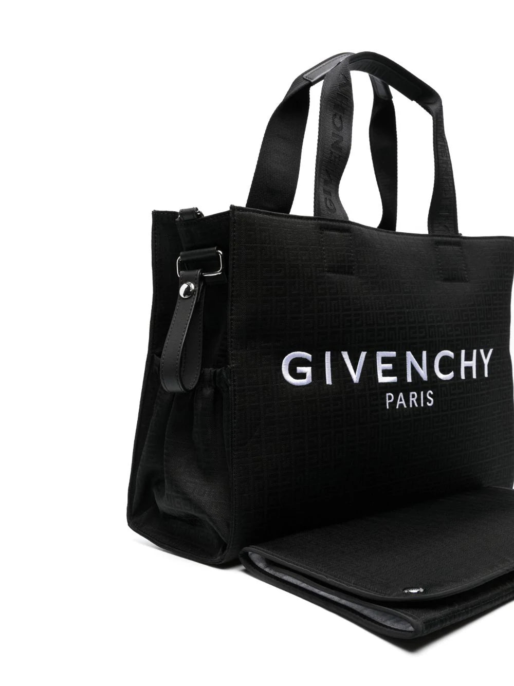 Logo-embroidered 4G-jacquard changing bag