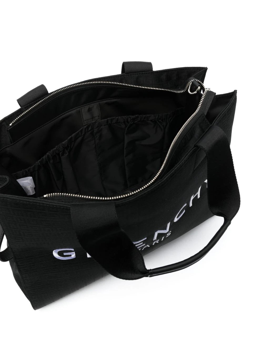 Logo-embroidered 4G-jacquard changing bag