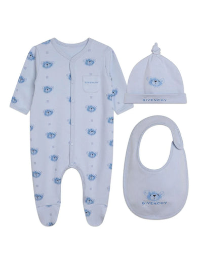 Logo-print babygrow