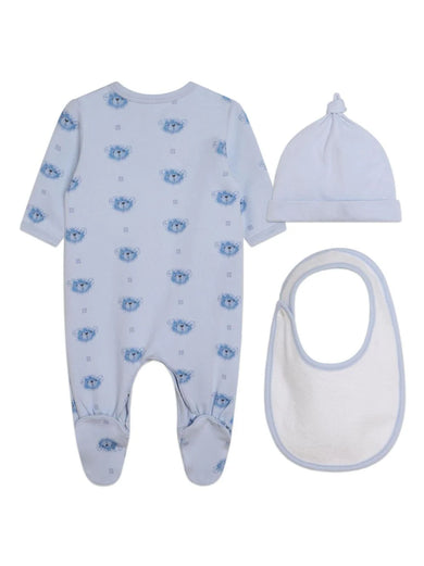Logo-print babygrow