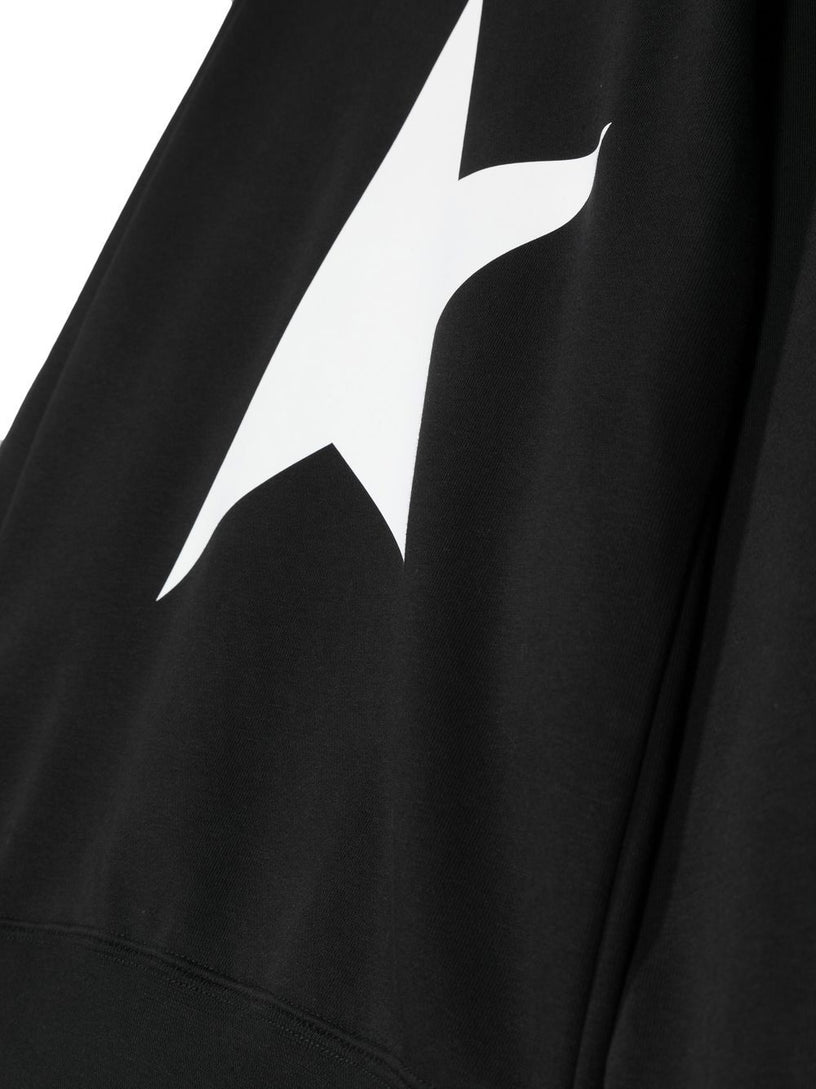 Crew-neck sweatshirt with print