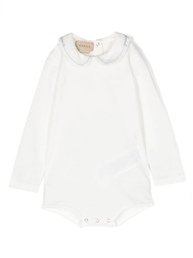 Logo embroidery bodysuit