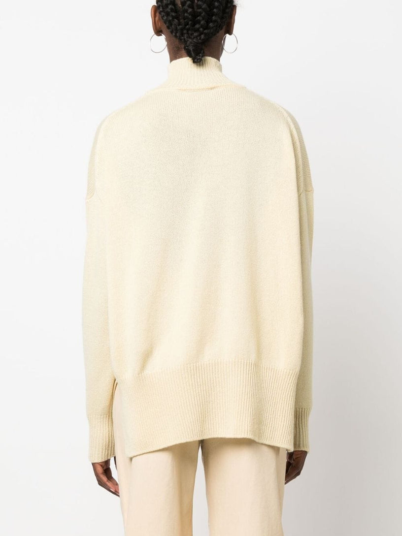 Mock-neck jumper