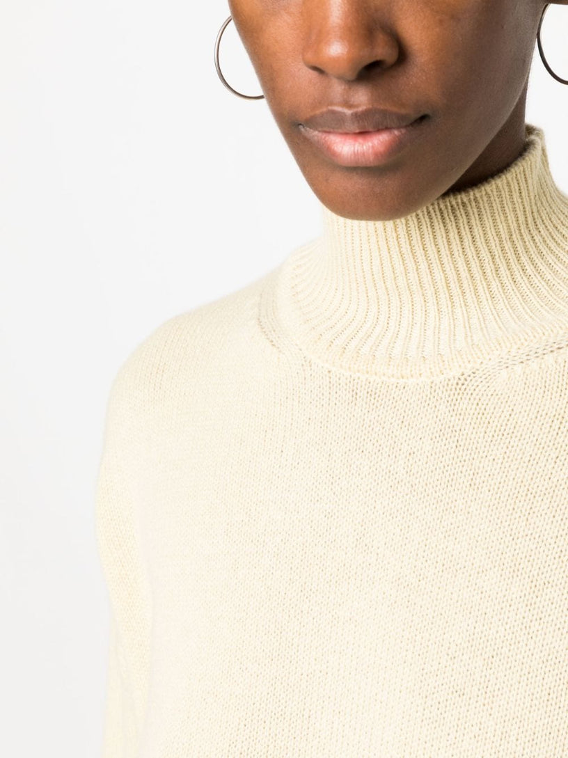 Mock-neck jumper