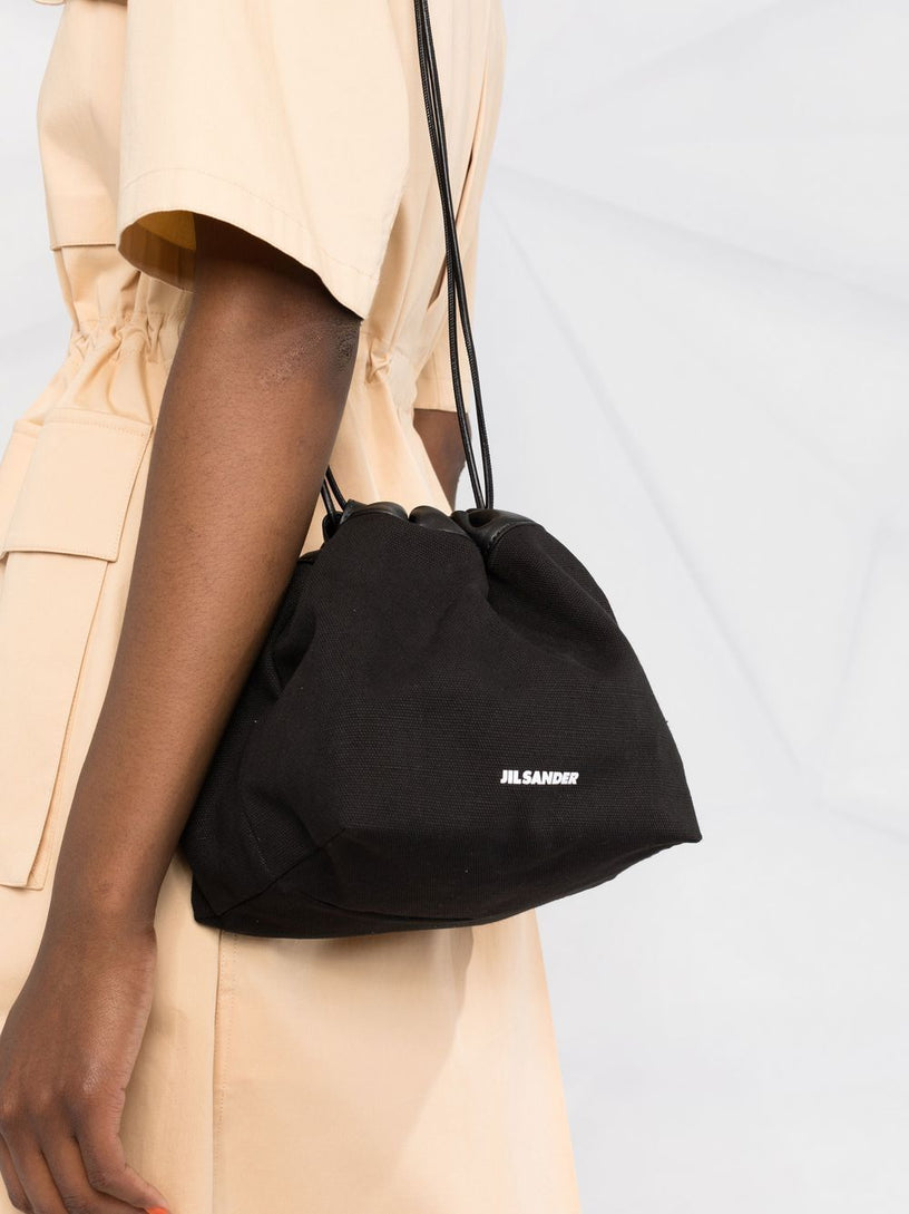 Shoulder bag with Jil Sander logo