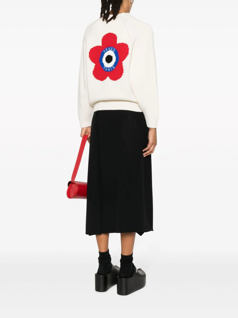 Kenzo Target Design 'KENZO Target' cardigan KENZO Bianco | Grifo210