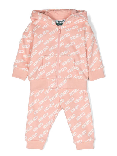 Logo-print tracksuit set