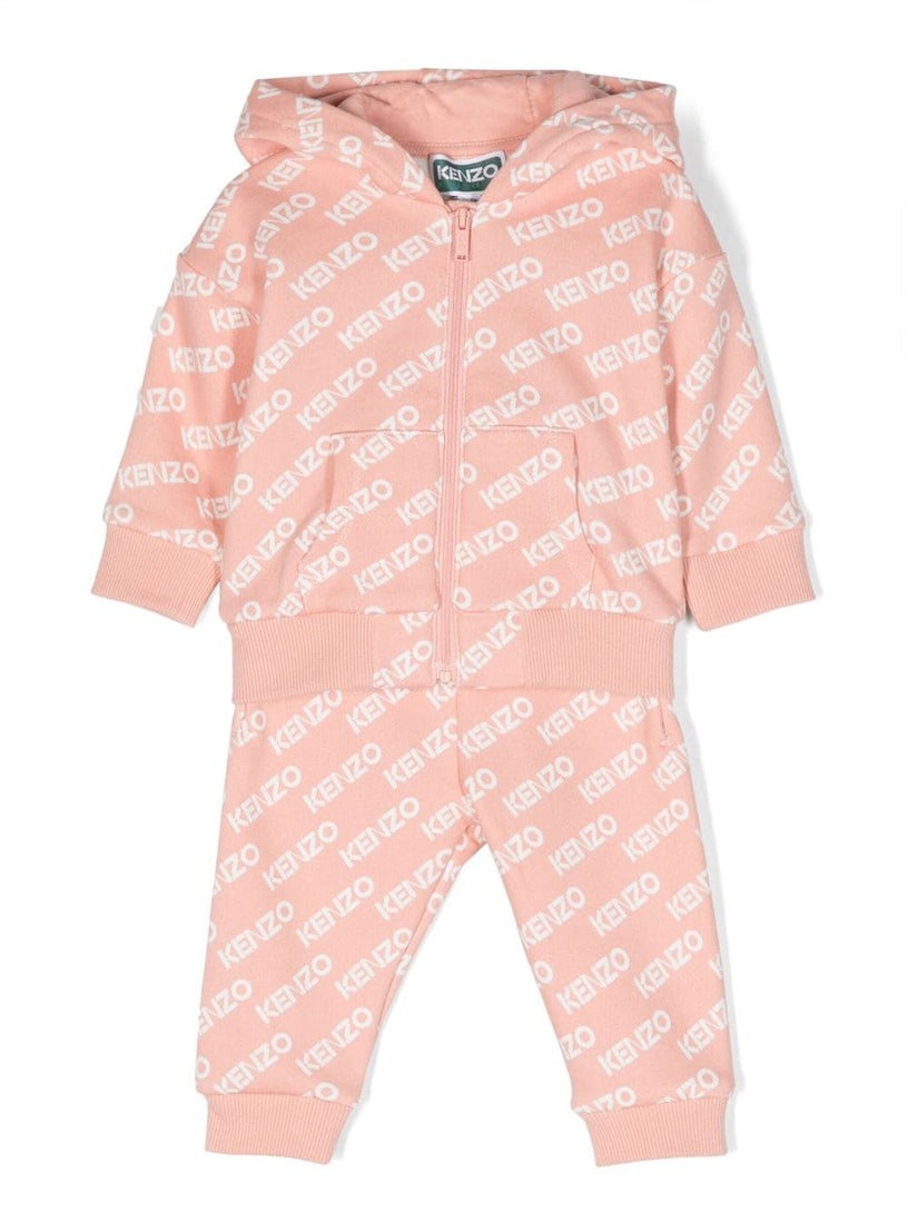 Logo-print tracksuit set