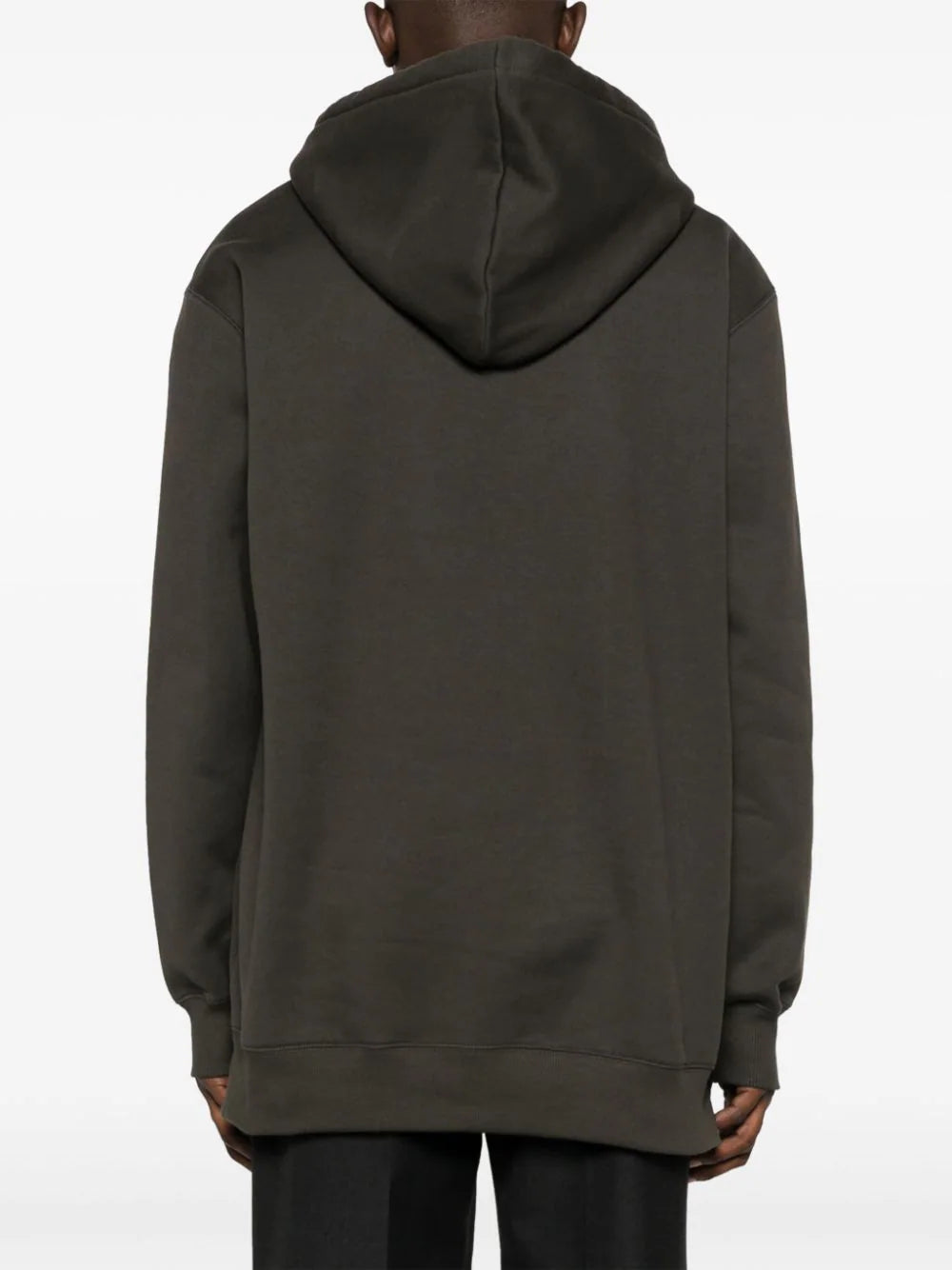Oversized hoodie with embroidered logo