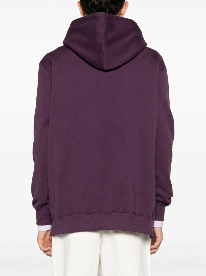 OVERSIZED EMBROIDERED LANVIN PARIS HOODIE