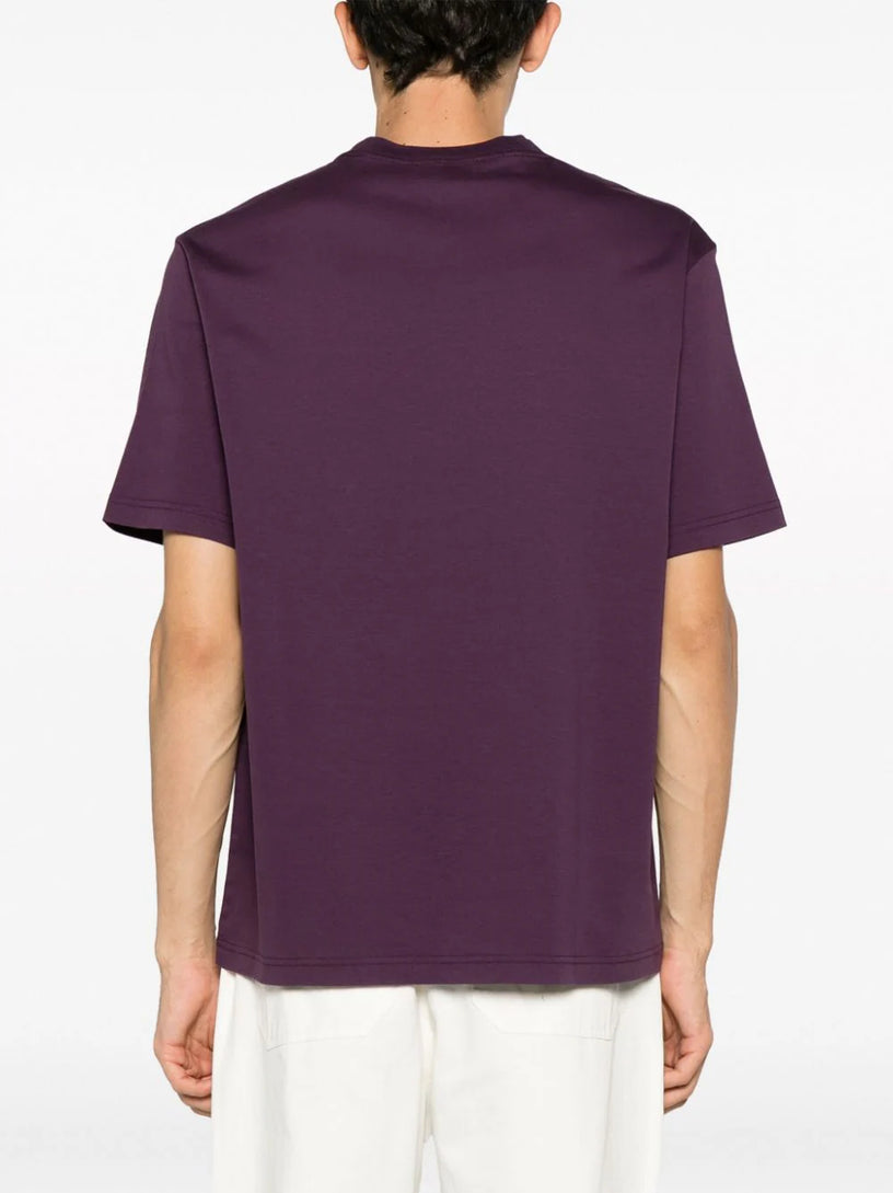 CLASSIC LANVIN PARIS EMBROIDERED T-SHIRT